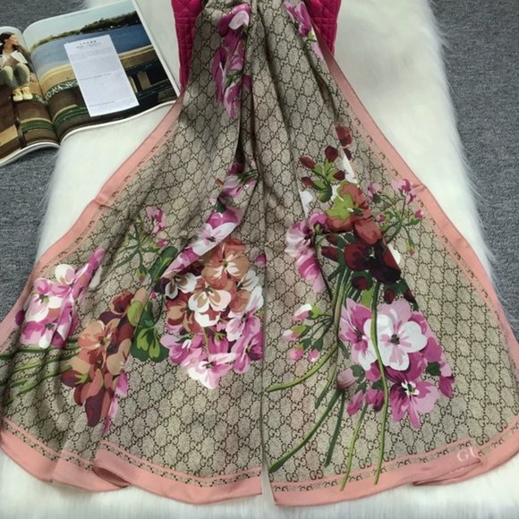 Gucci Accessories - Gucci Silk Scarf